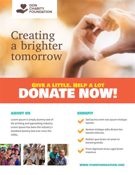 charity advertising techniques.